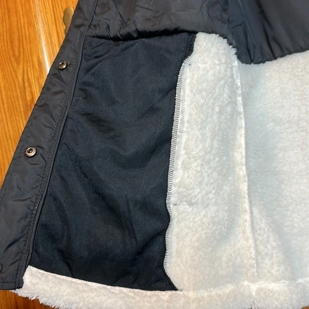 Madden Girl Sherpa Quilted Jacket - Size Large